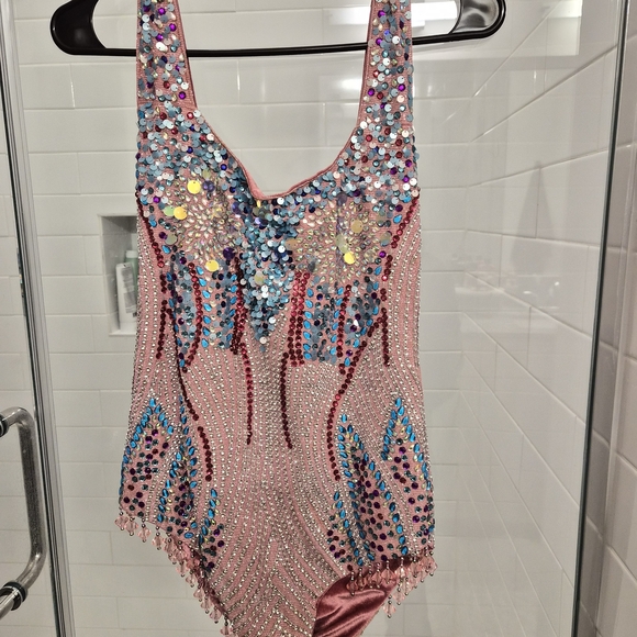 Other - Sparkling Pink Sequin One Piece
